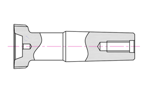 ピニオンカッタ(Shank type)